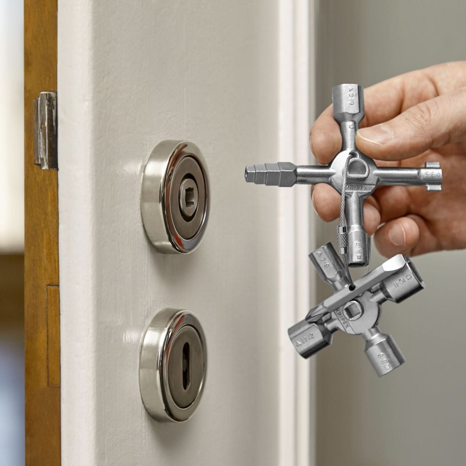 Knipex 00 11 01 TwinKey Universal Control Cabinet Key – Tool Nut
