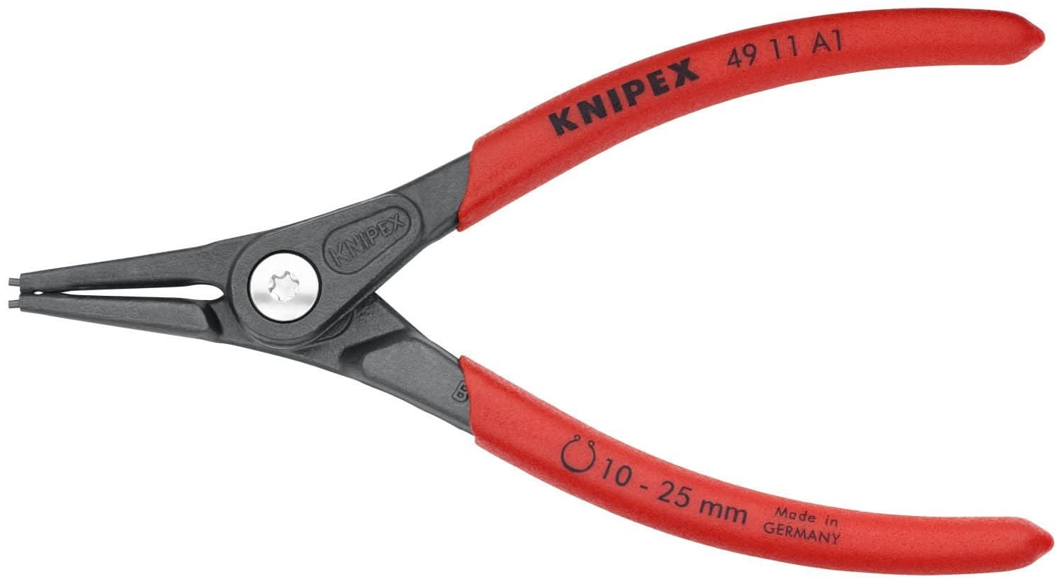Knipex 00 20 01 V02 6 Pc Precision Snap Ring Pliers Set in Foam