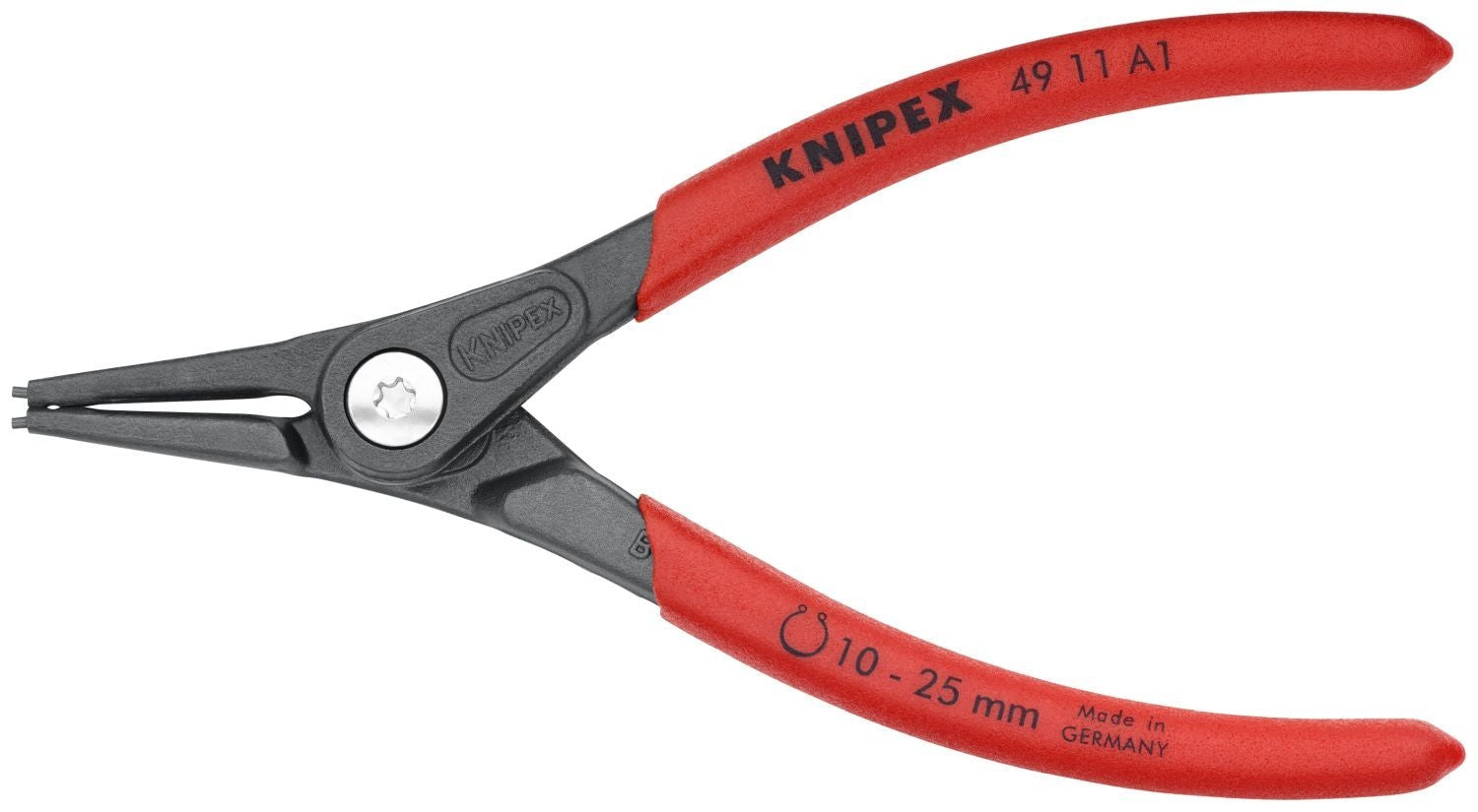 Knipex 00 20 01 V02 6 Pc Precision Snap Ring Pliers Set in Foam Tray