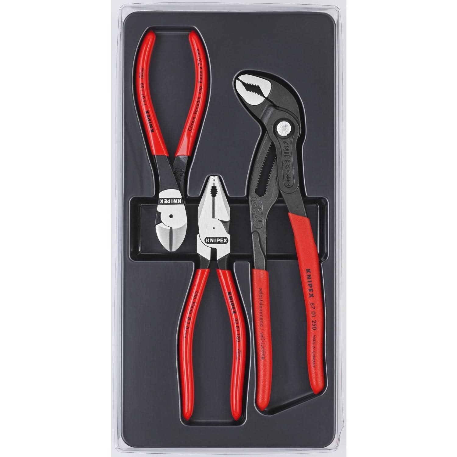 Knipex 00 20 10 3 Pc Power Pack Pliers Set – Tool Nut