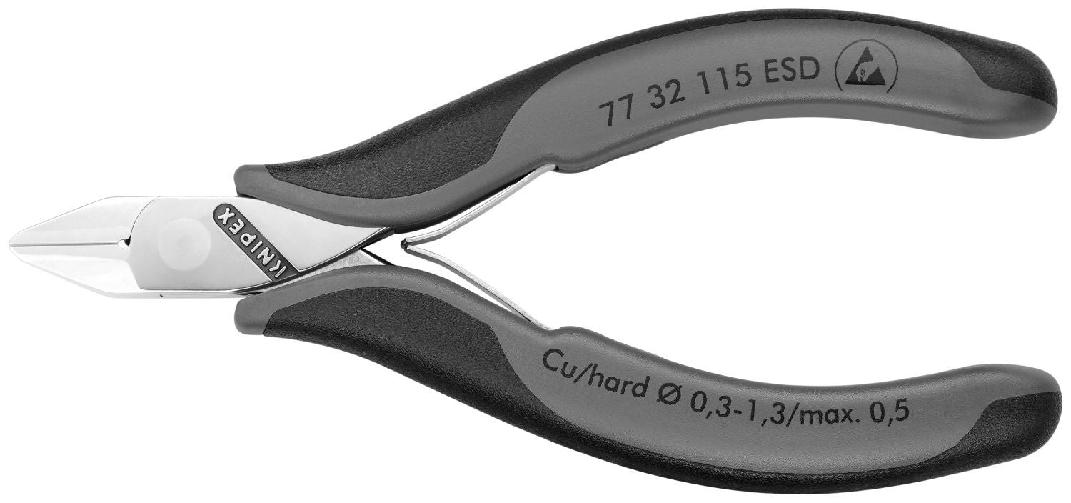 Knipex 00 20 17 6 Pc Electronics ESD Pliers Set in Zipper Pouch