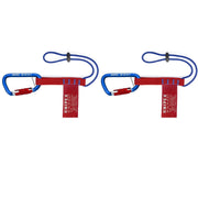 Knipex 00 50 06 T BKA Tool Tethering Adaptor Straps with Captive Eye Carabiner