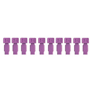 Knipex 00 61 10 CV SBA 10-Piece KNIPEXTEND ColorCoded Clips Set, Violet