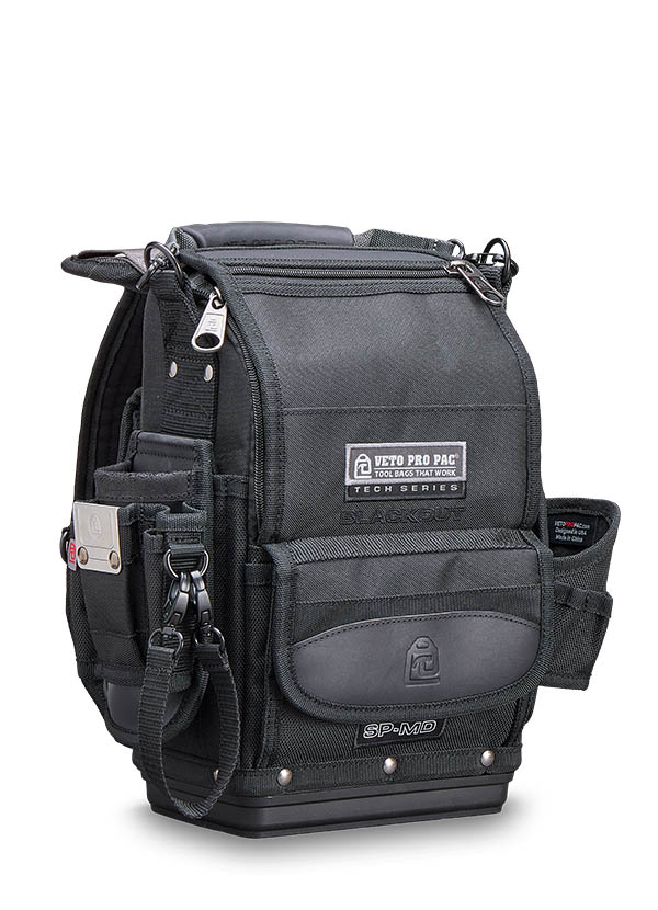 Veto Pro Pac BLACKOUT Compact Closed-Top Tool Pouch (SP-MD BLACKOUT)