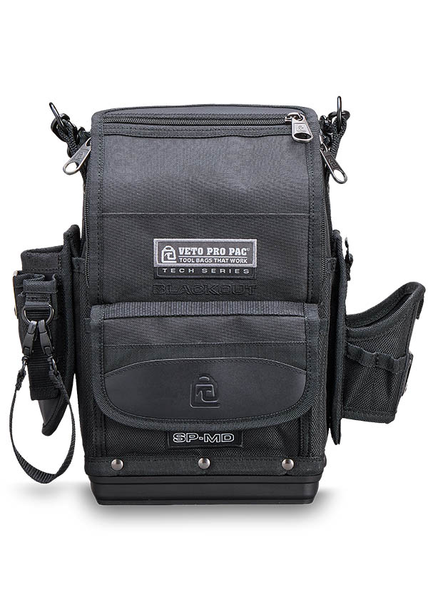 Veto Pro Pac BLACKOUT Compact Closed-Top Tool Pouch (SP-MD BLACKOUT)