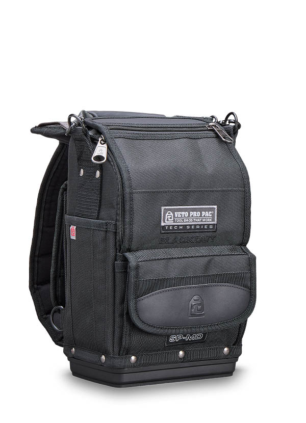 Veto Pro Pac BLACKOUT Compact Closed-Top Tool Pouch (SP-MD BLACKOUT)