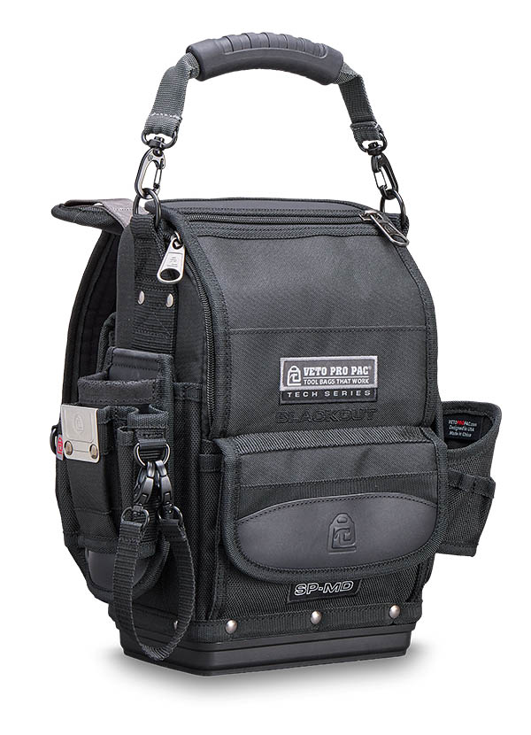 Veto Pro Pac BLACKOUT Compact Closed-Top Tool Pouch (SP-MD BLACKOUT)
