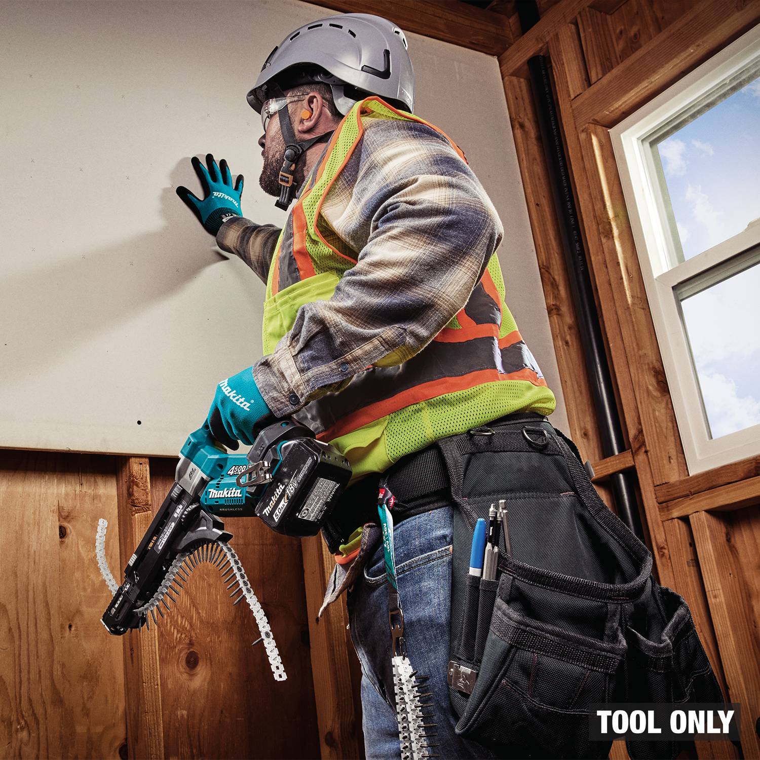 Makita XRF04Z 18V LXT Brushless Cordless 4,500 RPM Autofeed Screwdriver, Tool Only