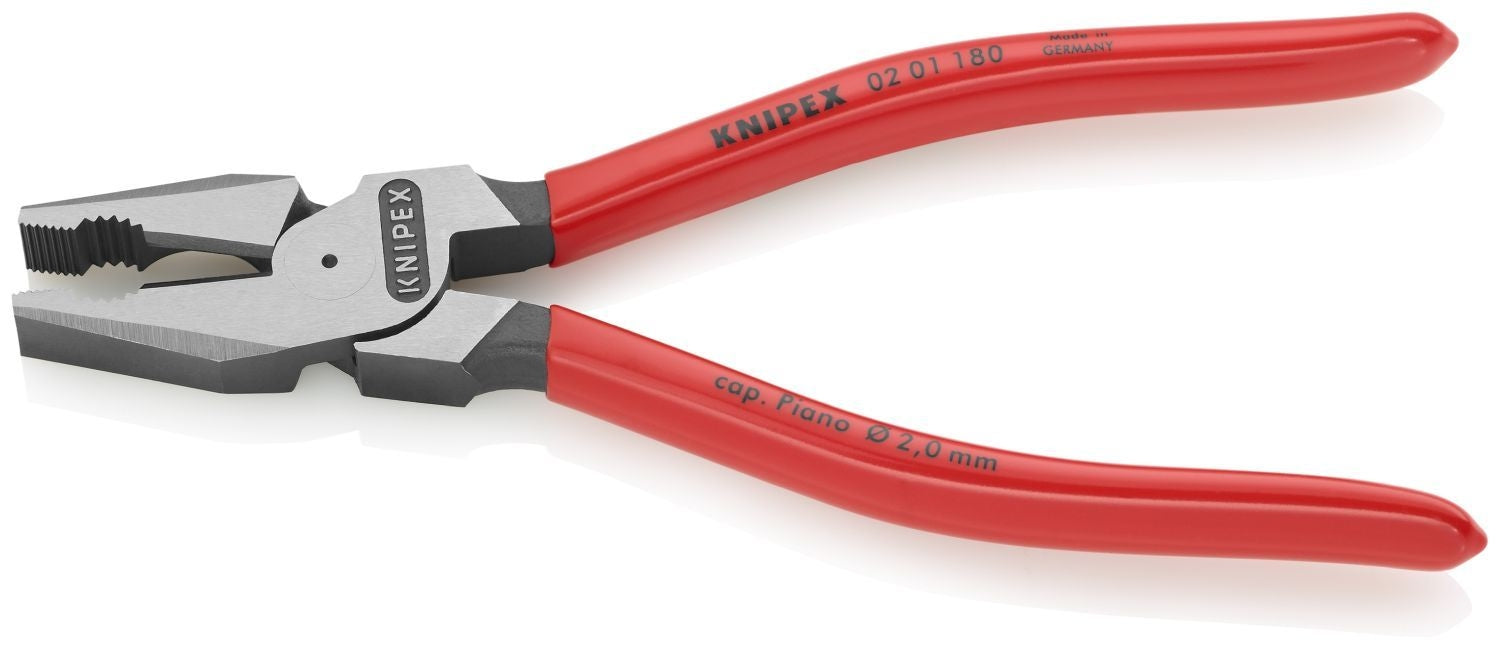 Knipex 02 01 180 High Leverage Combination Pliers