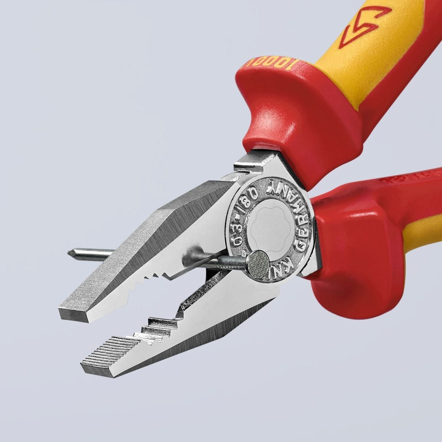 Knipex 03 06 180 Combination Pliers-1000V Insulated – Tool Nut