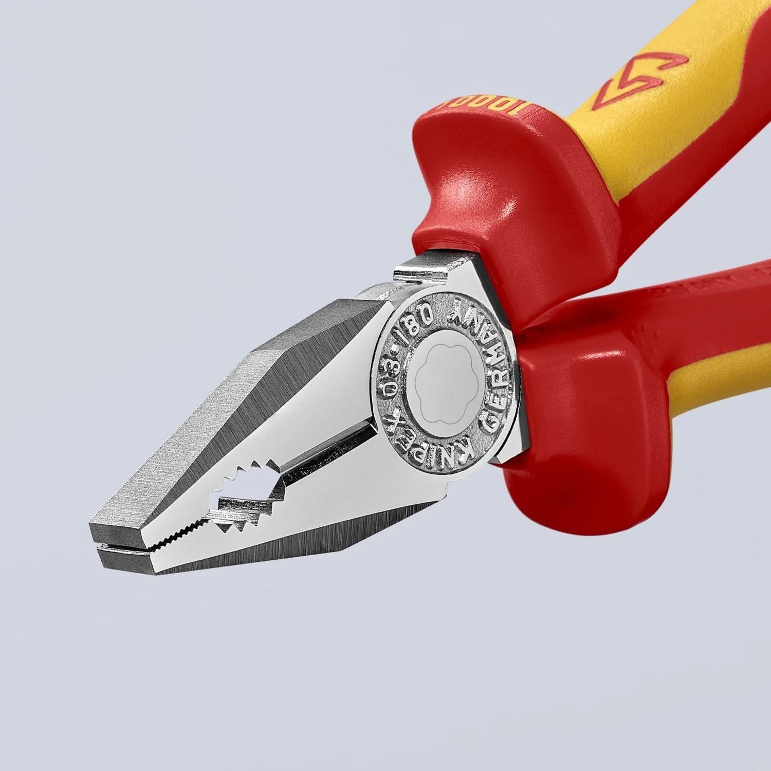 Knipex 03 06 180 Combination Pliers-1000V Insulated – Tool Nut