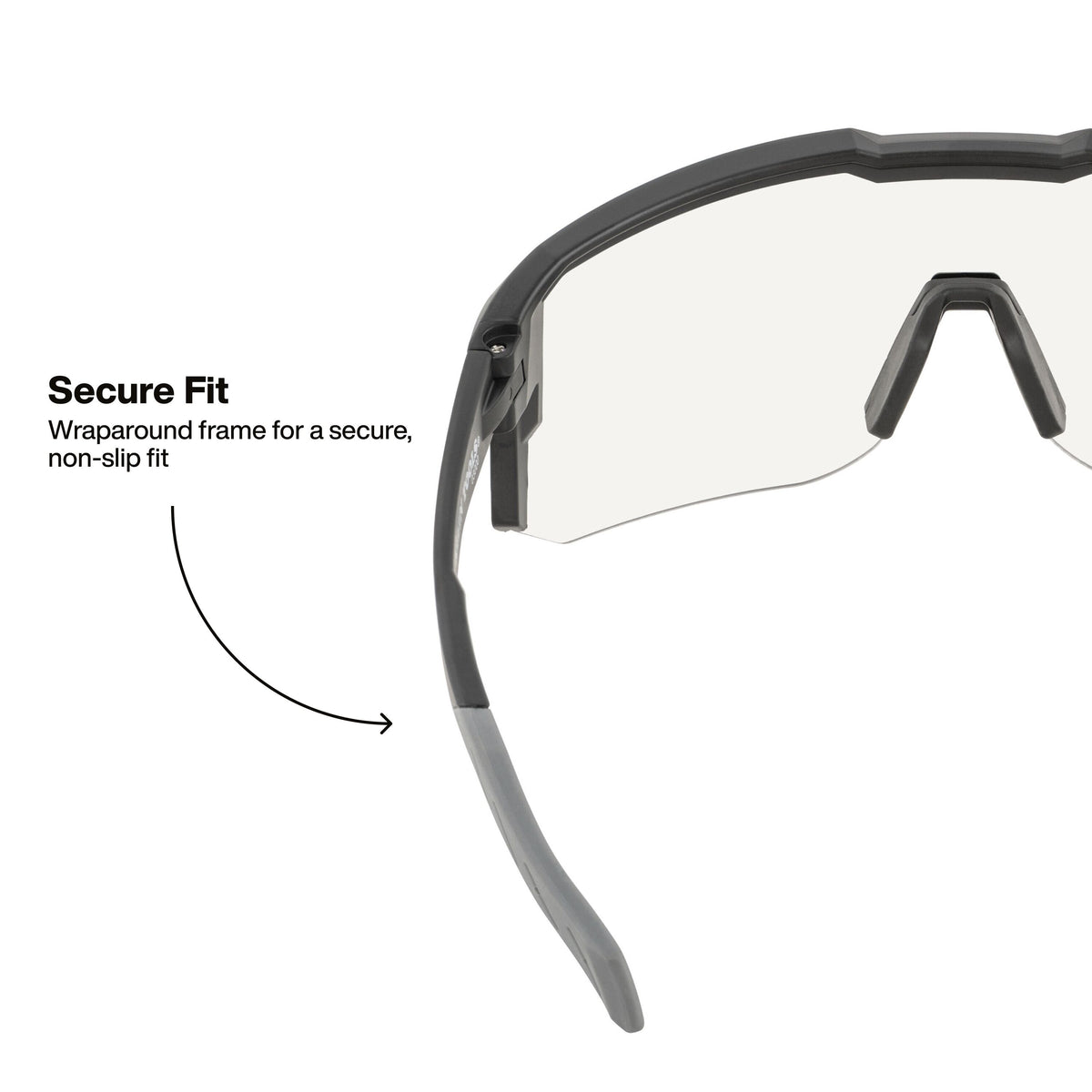 Klein Tools 03000 wide single-body lens for extended eye coverage
