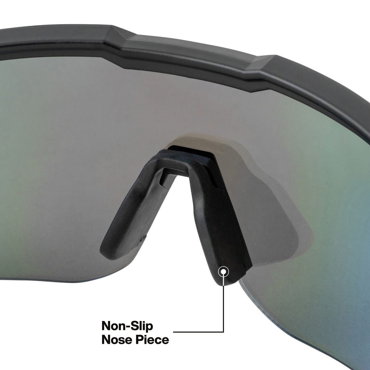 Klein Tools 03002 blade safety glasses rubberized nose piece for non-slip fit