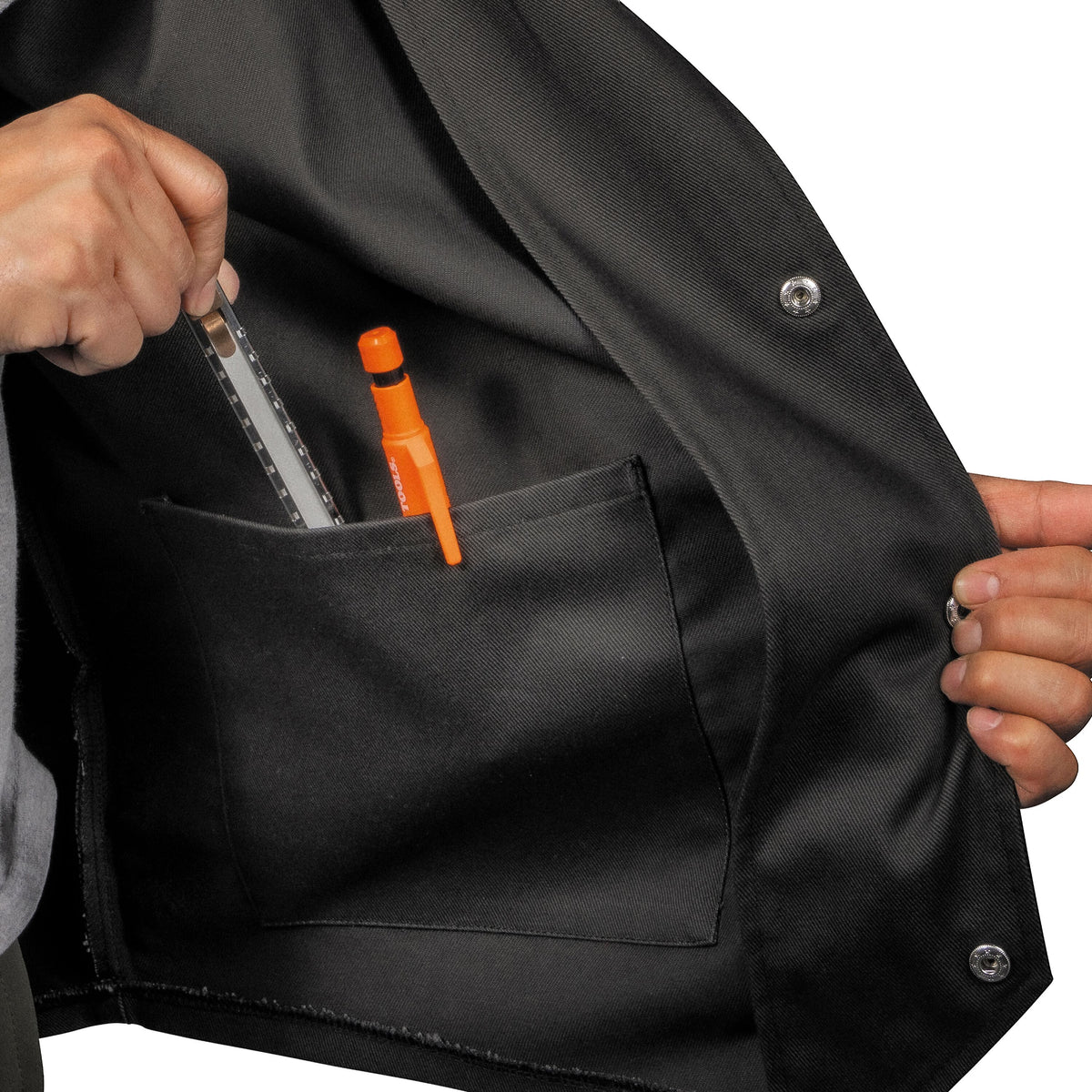 Klein flame-resistant welding jacket alternate view