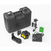 Stabila 03420 LAX 600G Green Beam 3-Plane x 360&deg; Laser 7-Piece Kit