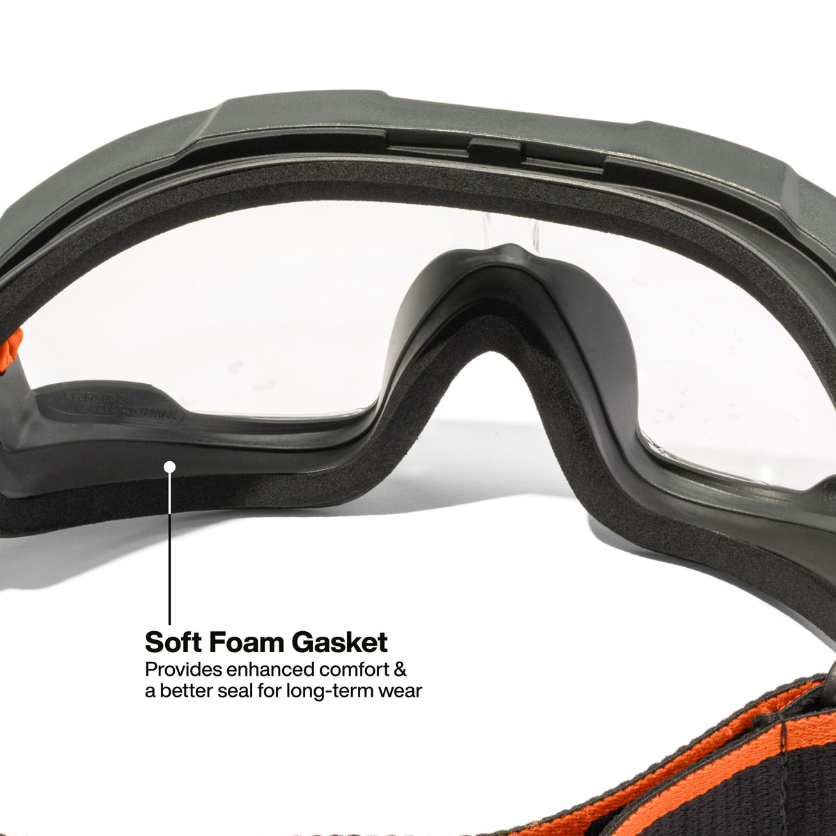 Klein Tools 03610 safety goggles integrated vents and anti-fog clear lens