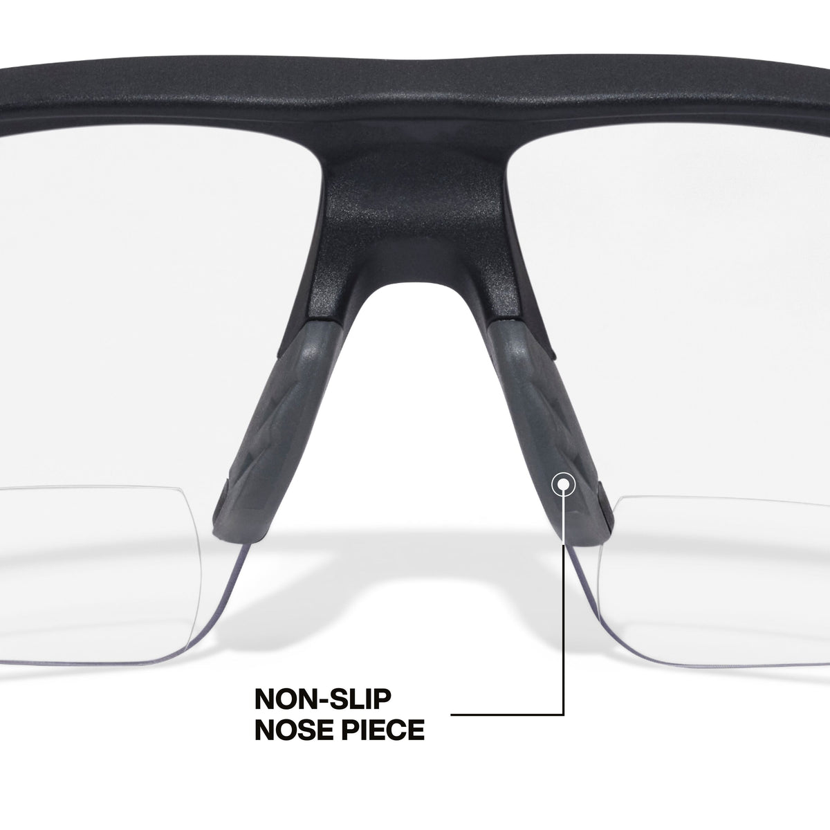 Klein 03614 bifocal safety glasses nosepiece detail