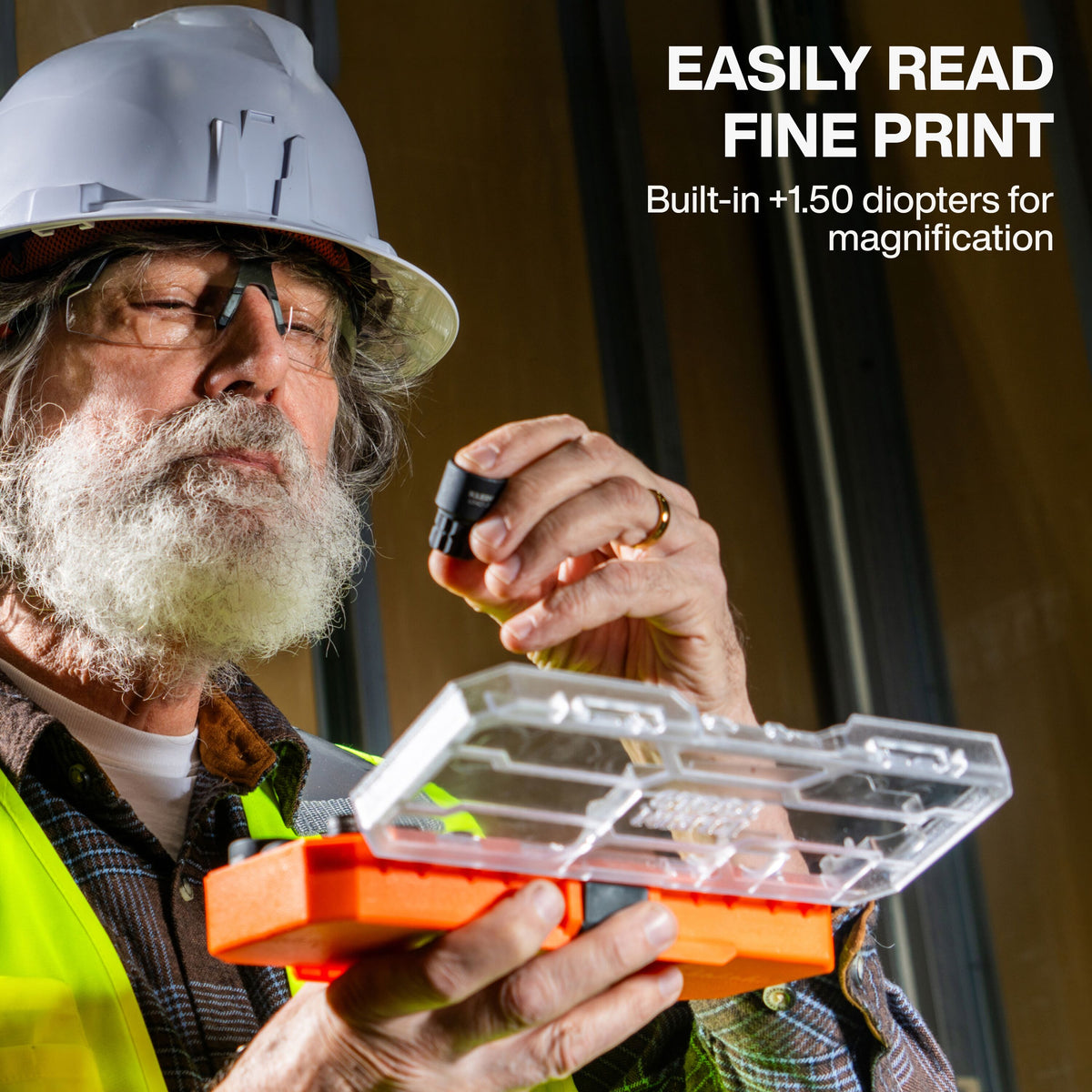 Klein 03614 bifocal safety glasses impact rating