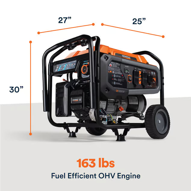 Generac 5500W Portable Generator With COsense (8150)