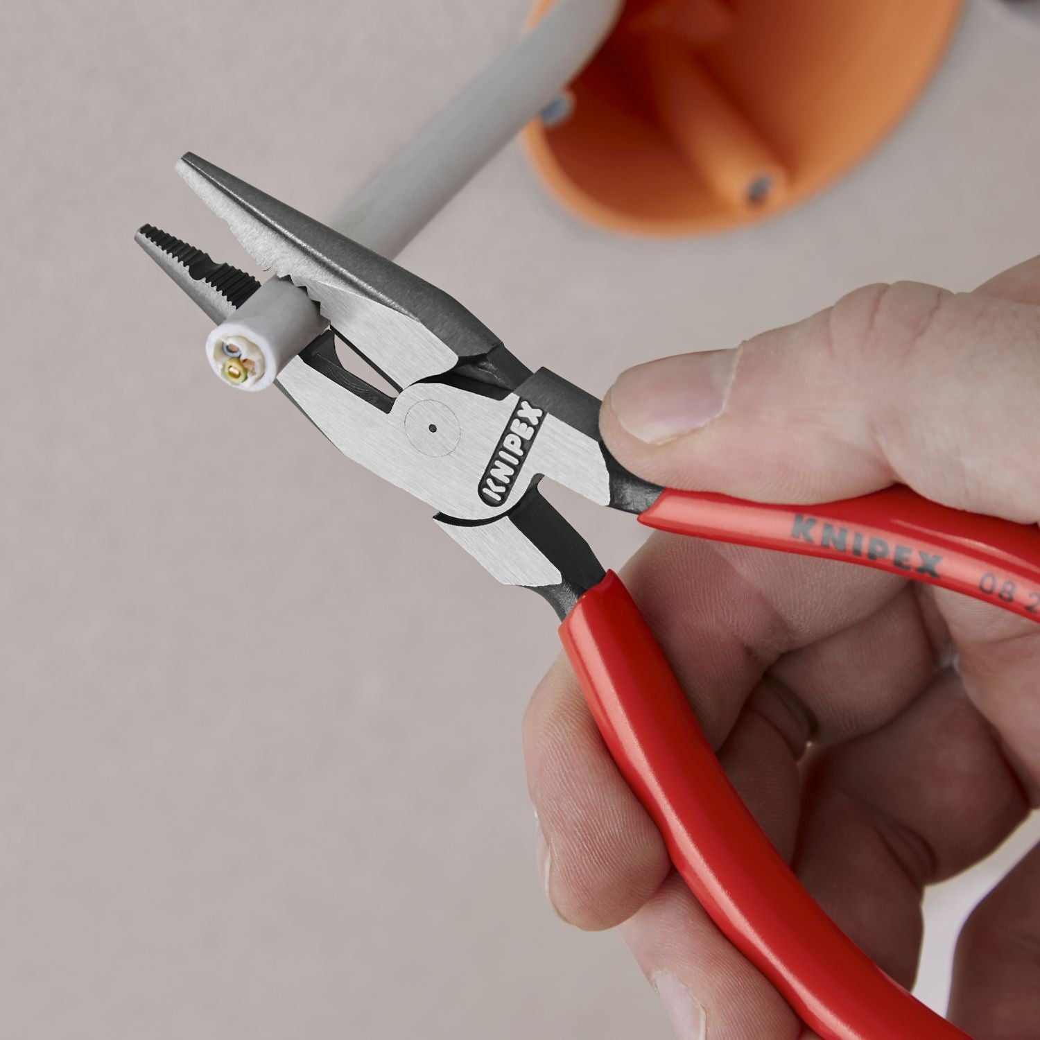 Knipex 08 21 145 Needle-Nose Combination Pliers
