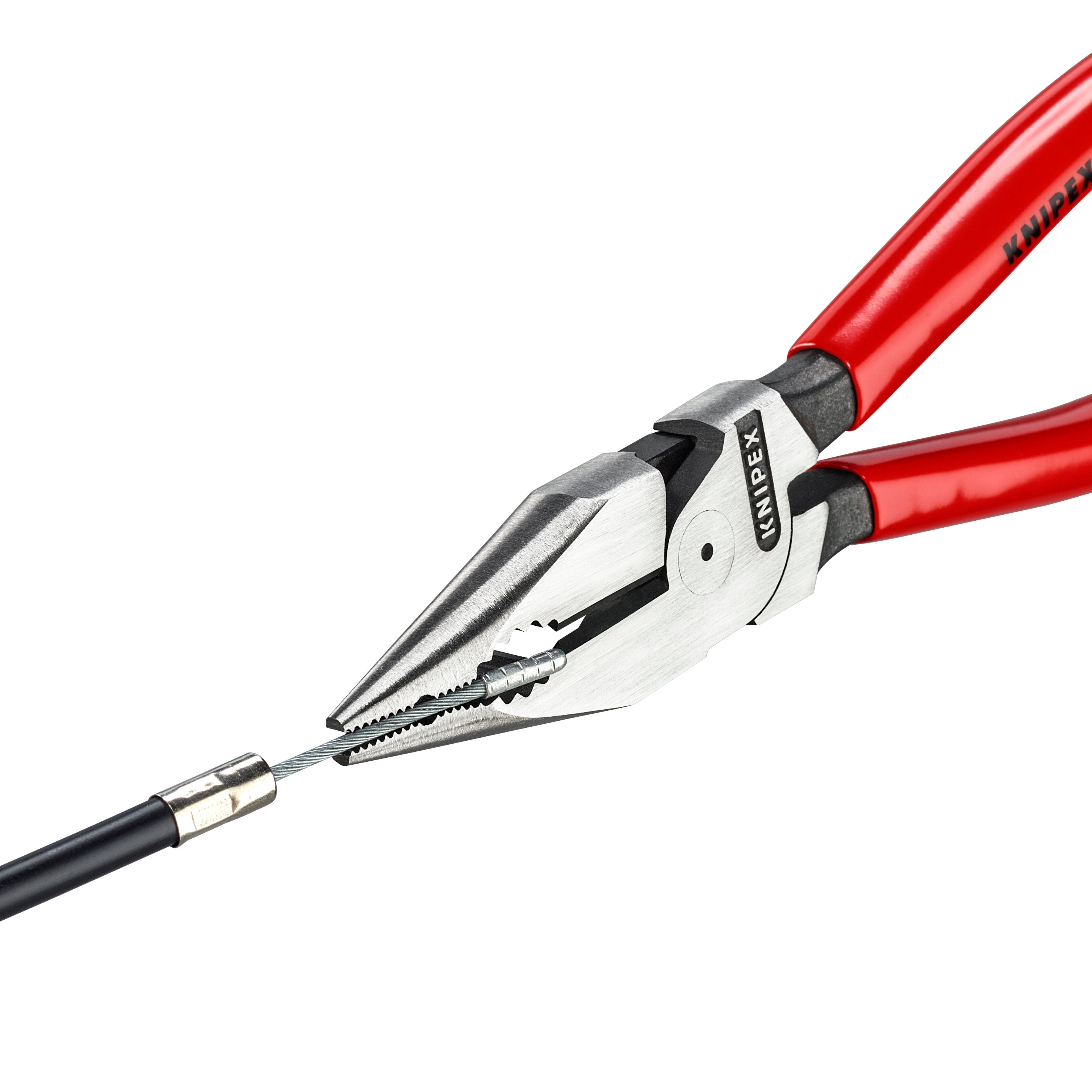 Knipex 08 21 185 SBA 7 1/4 in. Needle-Nose Combination Pliers