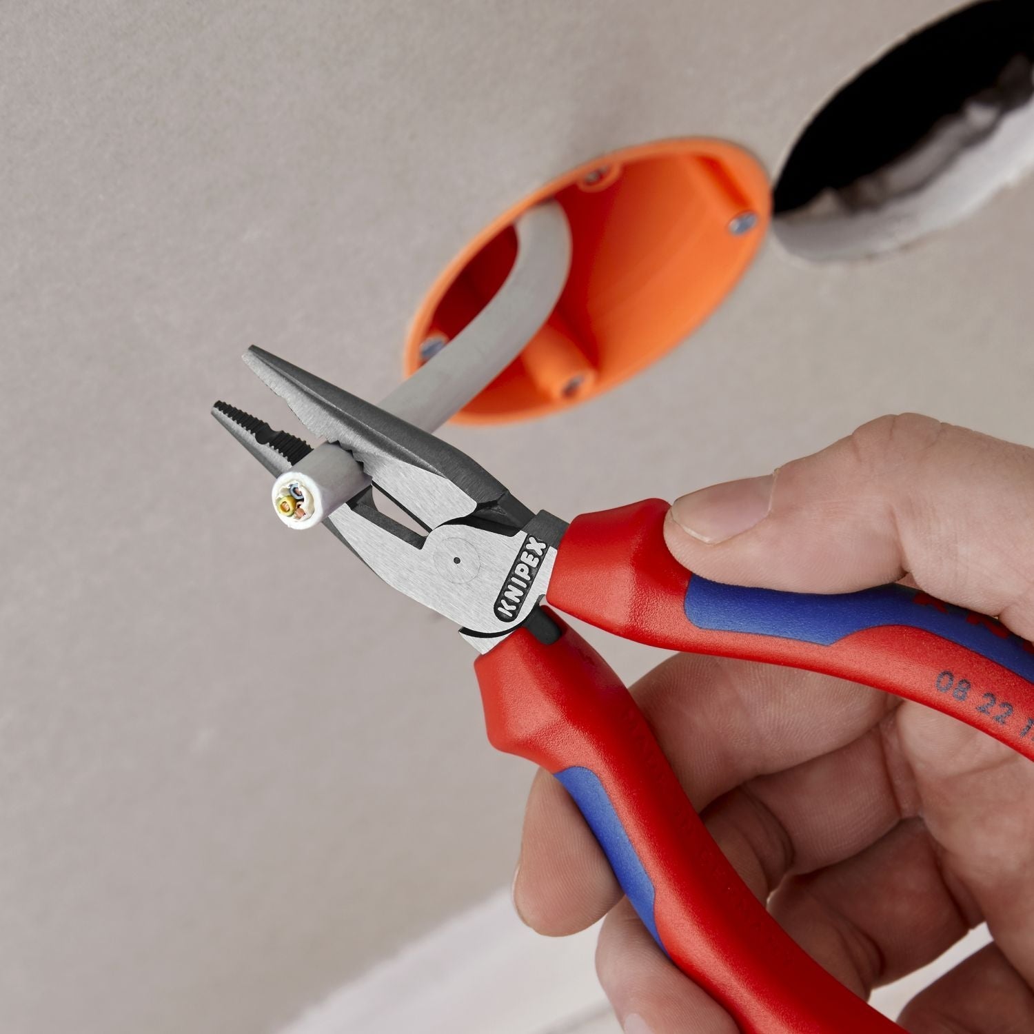 Knipex 08 22 145 Needle-Nose Combination Pliers