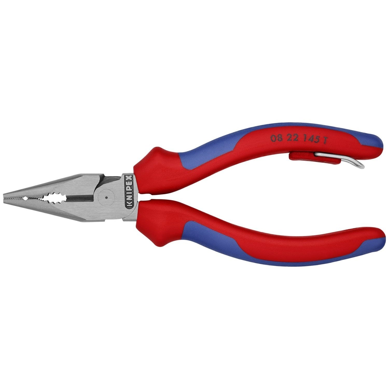 Knipex 08 22 145 T BKA Needle-Nose Combination Pliers-Tethered Attachment