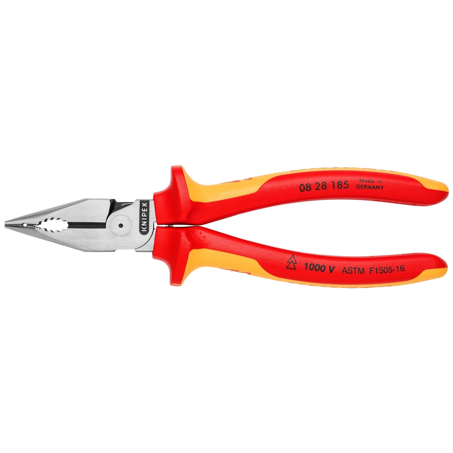Knipex 08 28 185 US Needle-Nose Combination Pliers-1000V Insulated