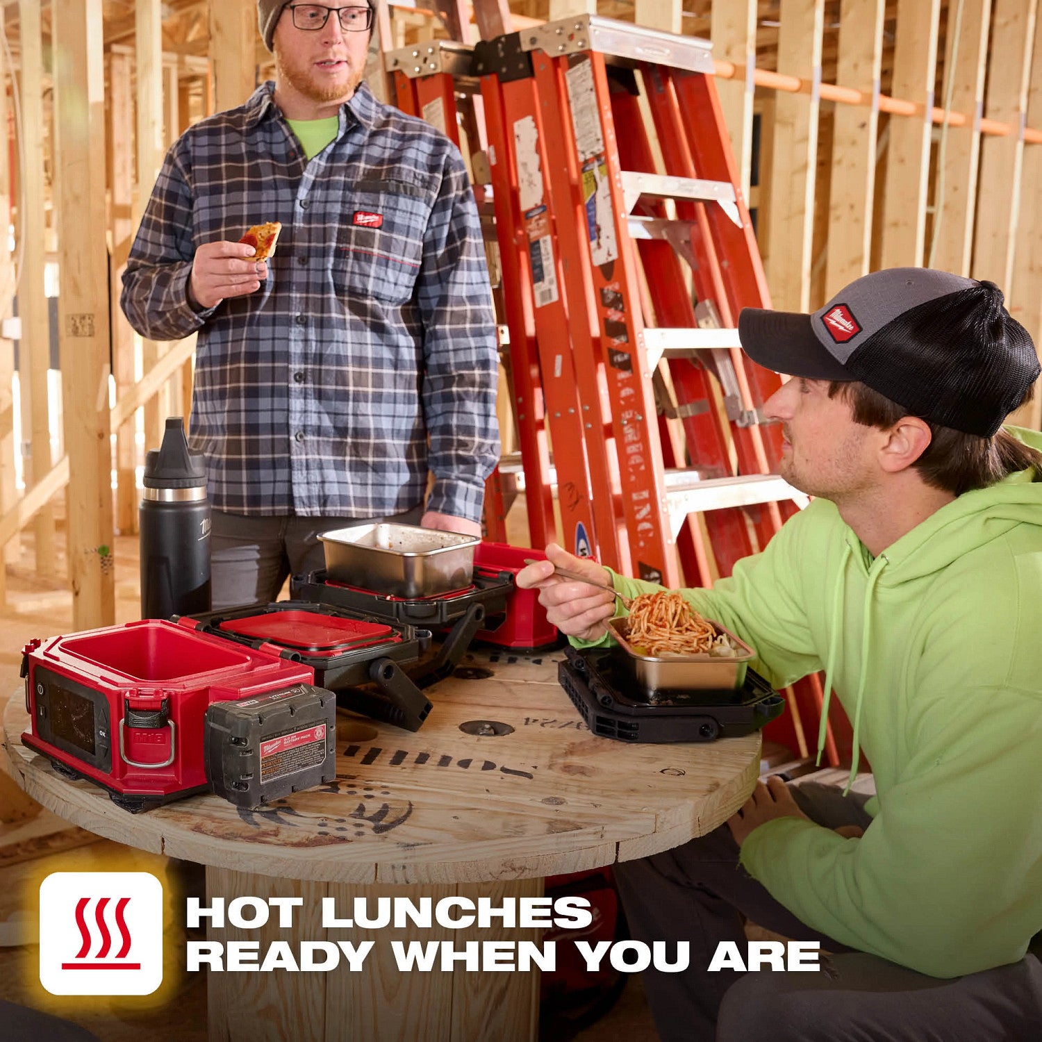 Milwaukee M18 PACKOUT Jobsite Lunch Warmer, Tool Only (0811-20