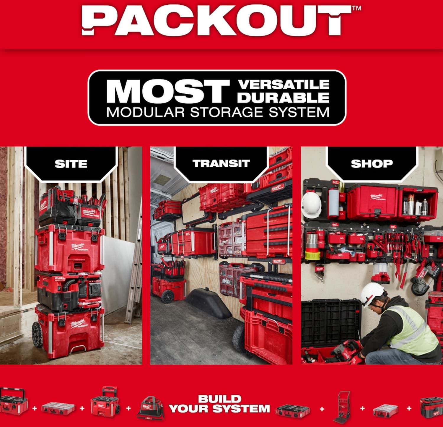Milwaukee 0818-20 M18 Brushless PACKOUT Fan, Tool Only