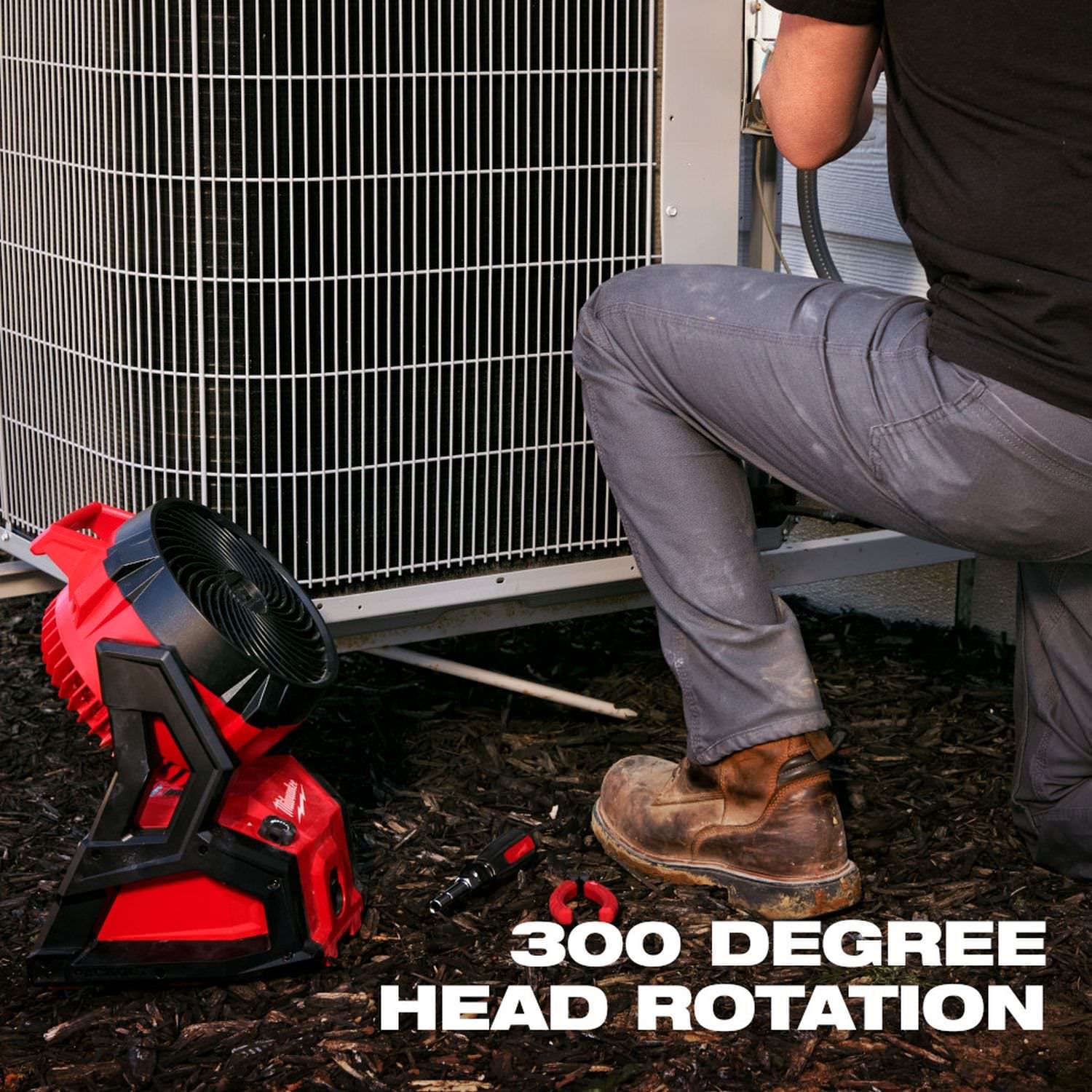Milwaukee 0818-20 M18 Brushless PACKOUT Fan, Tool Only