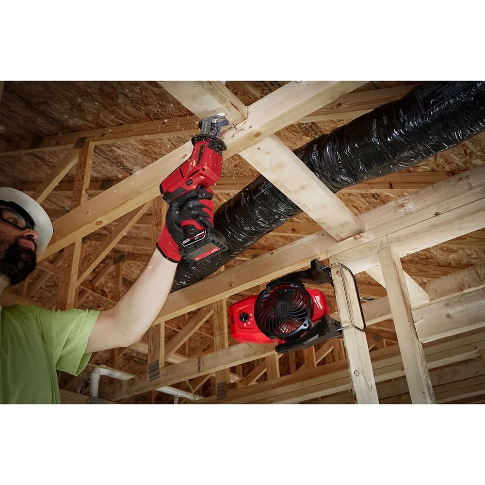 Milwaukee PROMO 0820-20 M12 Cordless 400-CFM Mounting Fan, Tool Only (PROMO)
