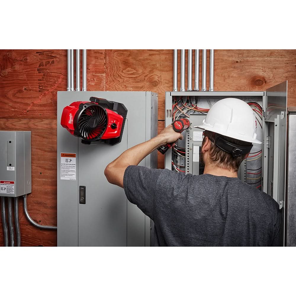 Milwaukee PROMO 0820-20 M12 Cordless 400-CFM Mounting Fan, Tool Only (PROMO)