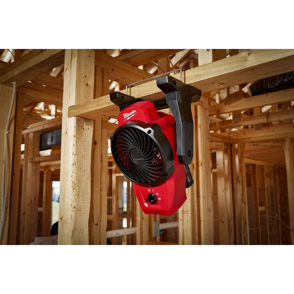 Milwaukee PROMO 0820-20 M12 Cordless 400-CFM Mounting Fan, Tool Only (PROMO)