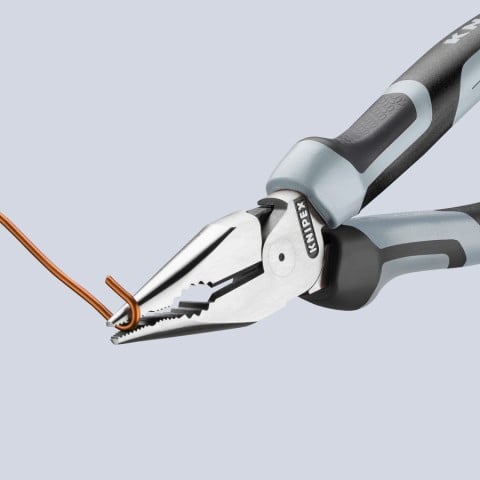 Knipex 08 22 185 S01 needle-nose combination pliers application view