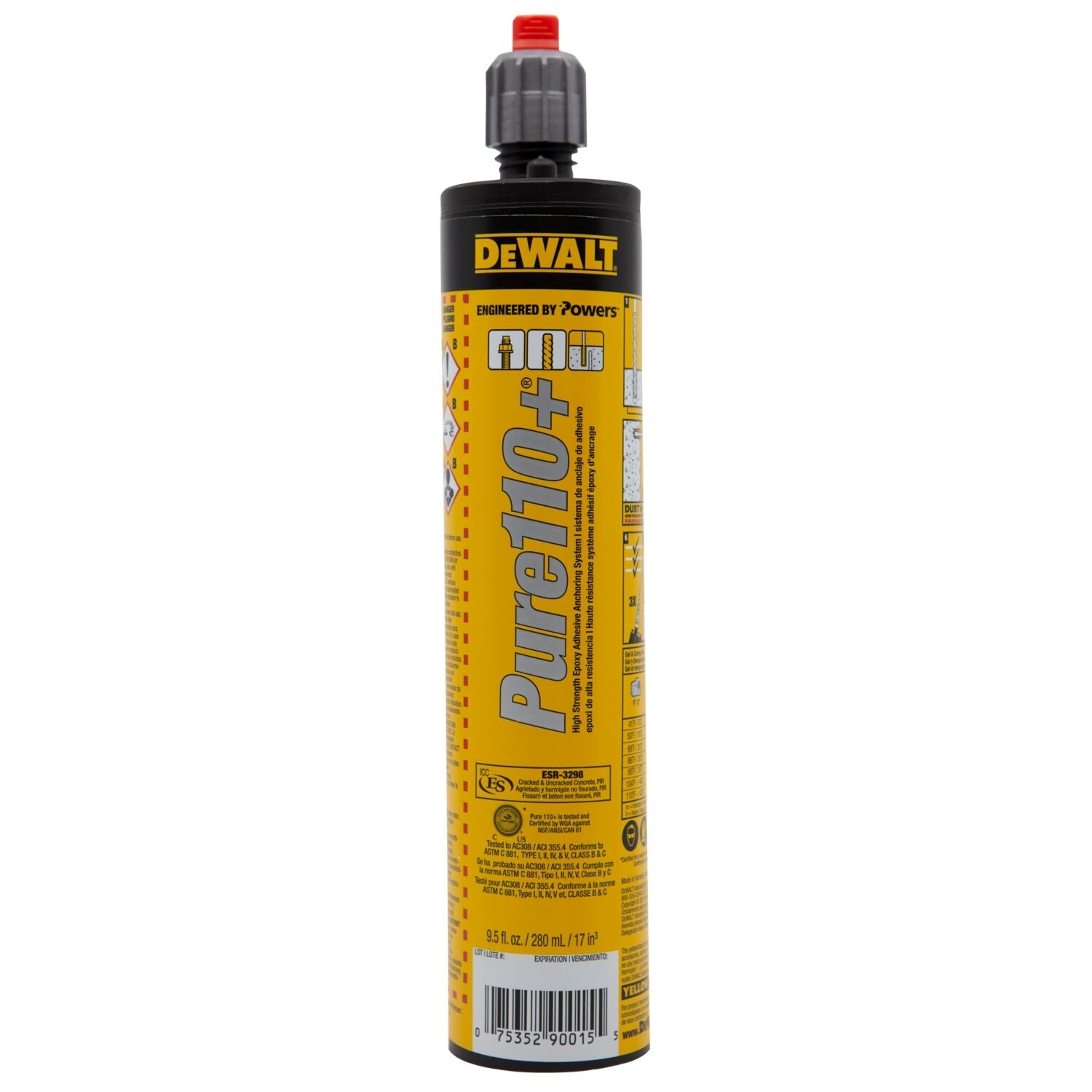 DeWalt 08310SD Pure110+ 9 oz. Quik-Shot Cartridge (12-Pack)