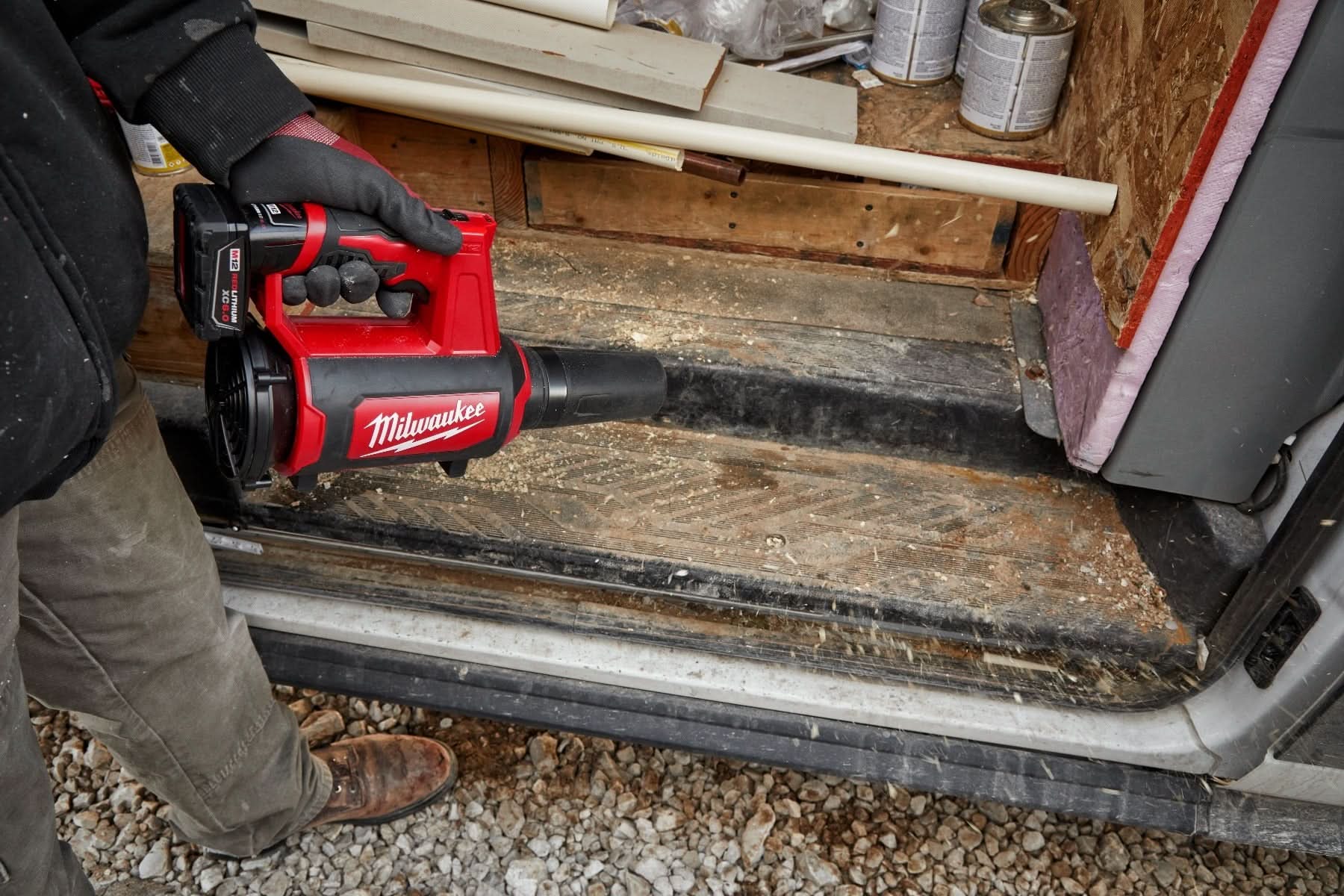 Milwaukee 0852-20 M12 Compact 175 CFM / 110 MPH Spot Blower, Tool Only (PROMO)