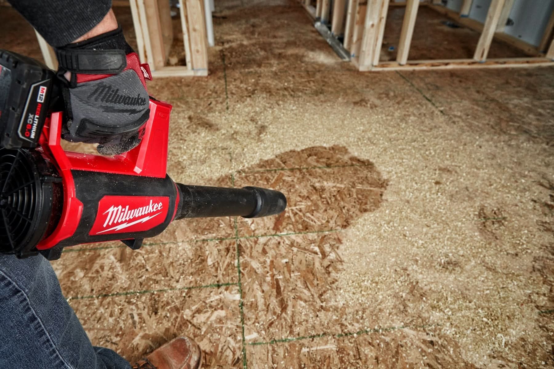 Milwaukee 0852-20 M12 Compact 175 CFM / 110 MPH Spot Blower, Tool Only (PROMO)