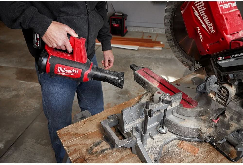 Milwaukee 0852-20 M12 Compact 175 CFM / 110 MPH Spot Blower, Tool Only (PROMO)