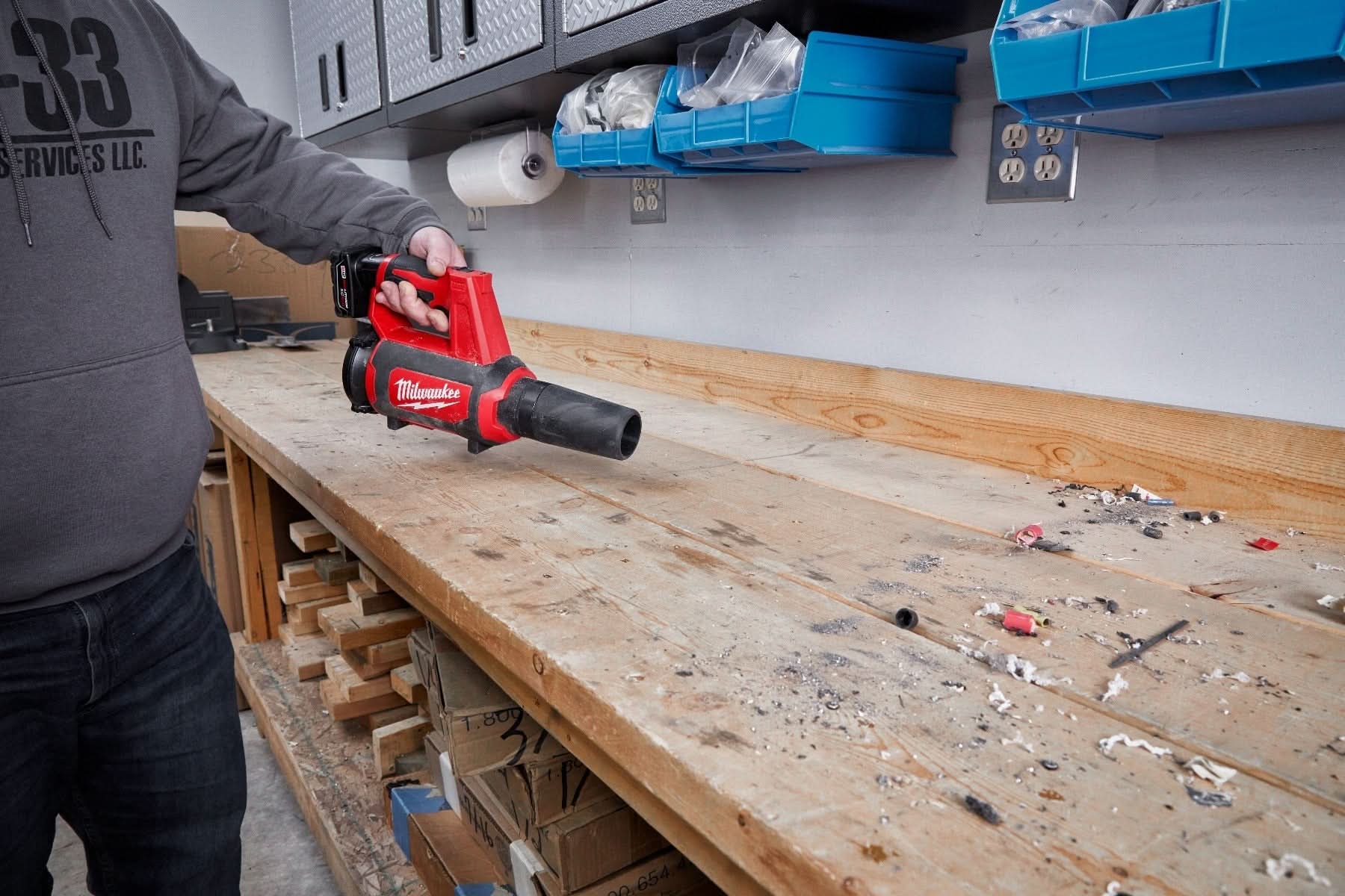 Milwaukee 0852-20 M12 Compact 175 CFM / 110 MPH Spot Blower, Tool Only (PROMO)