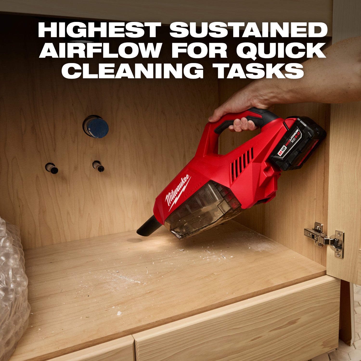 Milwaukee 0892-20 M18 Brushless Handheld Vacuum, Tool Only