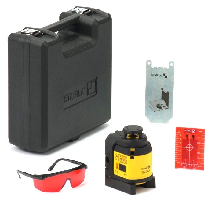 Stabila 03360 LAX 400 Red Laser Level Set