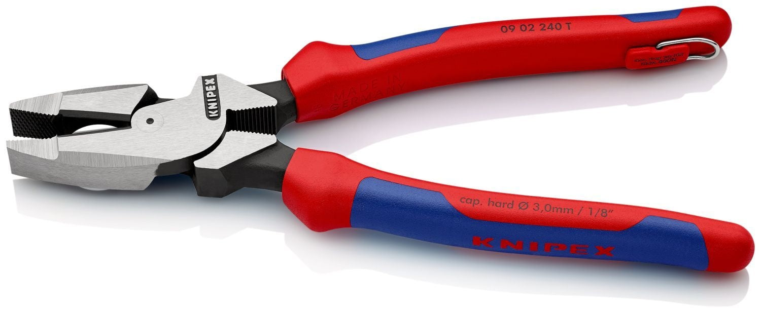 Knipex 09 02 240 High Leverage Lineman's Pliers New England Head
