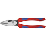 Knipex 09 02 240 T BKA High Leverage Lineman's Pliers New England Head-Tethered Attachment