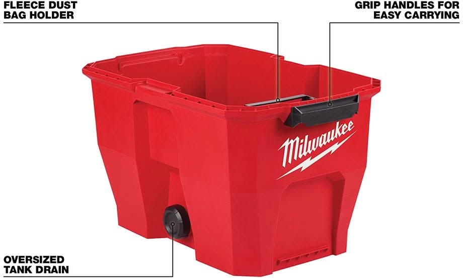 Milwaukee 0912-20 9 Gallon Wet/Dry Vacuum Tank
