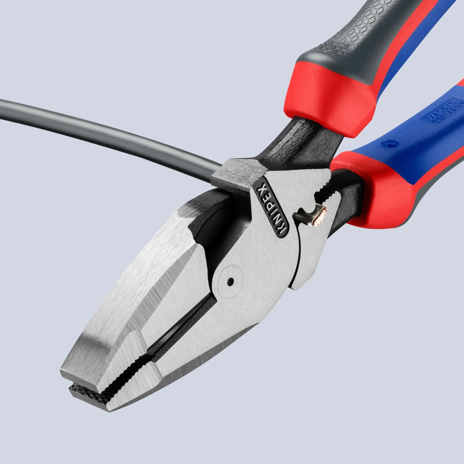 High Leverage Lineman's Pliers New England with Fish Tape Puller & Crimper