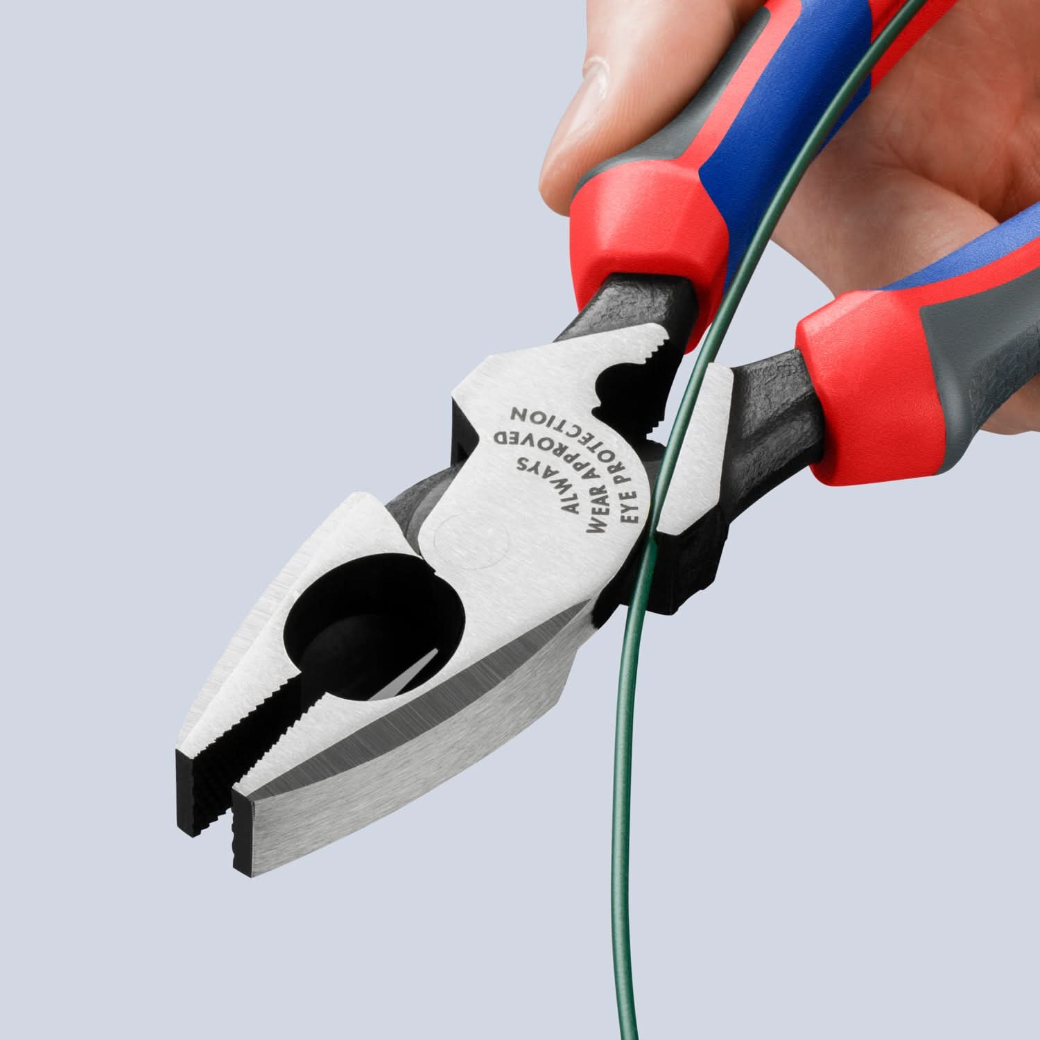 High Leverage Lineman's Pliers New England with Fish Tape Puller & Crimper
