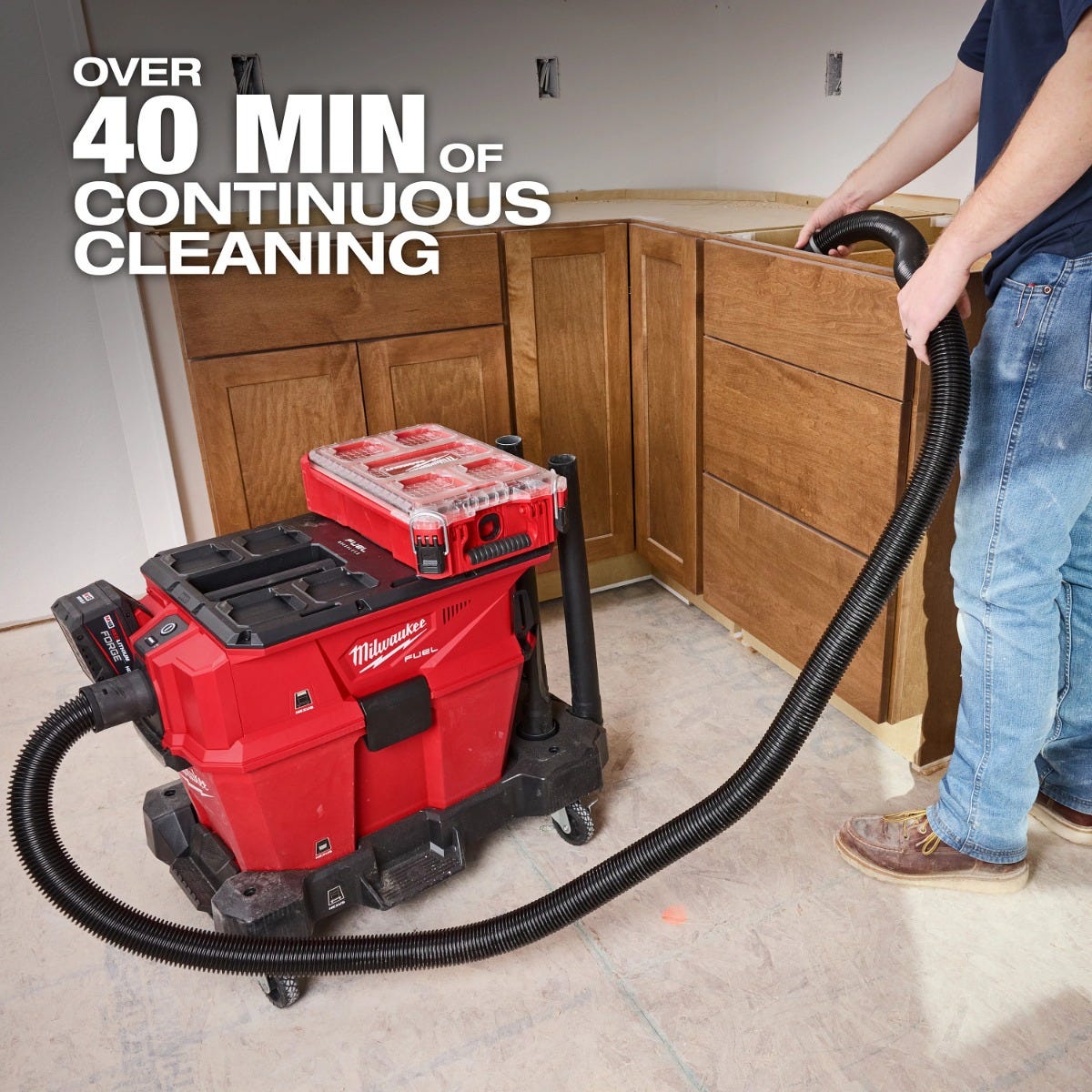 Milwaukee 0915-20 M18 FUEL NEXUS 6 Gallon Wet/Dry Vacuum w/ PACKOUT Compatibility