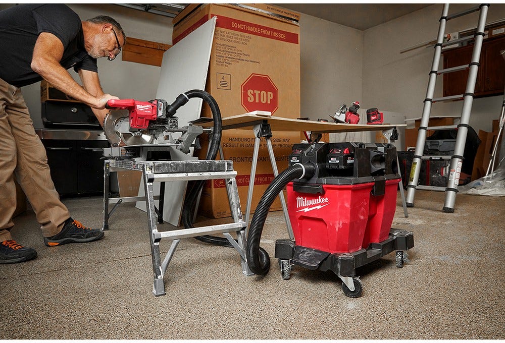 Milwaukee 0921-20 M18 FUEL Dual Battery Wet/Dry Vacuum Motor Head