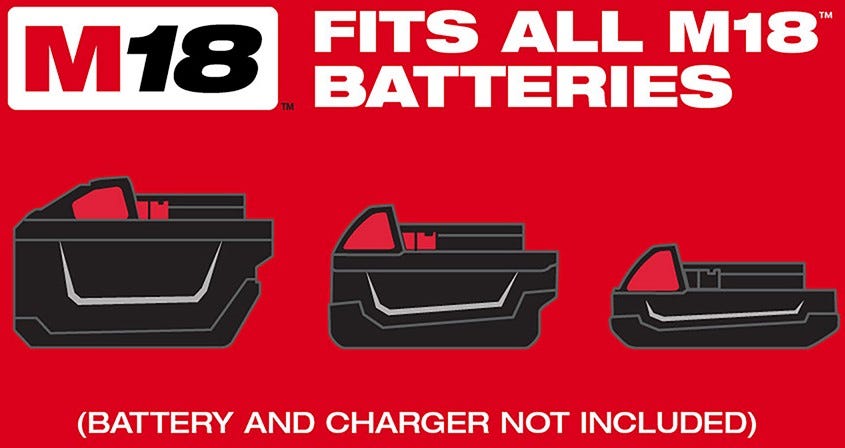 Milwaukee 0921-20 M18 FUEL Dual Battery Wet/Dry Vacuum Motor Head